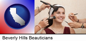 beauticians in Beverly Hills, CA